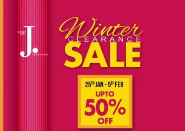 Junaid Jamshed Winter Clearance Sale Upto 50% OFF - Saleboard