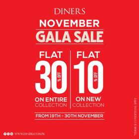 Diners November Gala Flat 30 Flat 10 Off On Entire Collections Till 30th Nov Whatsonsale