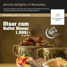 iftar buffet peshawar dinner hotel pearl continental deal rates package deals pc ramadan whatsonsale lavish 1599 tax rs