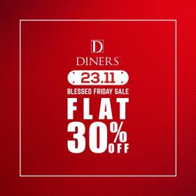 Diners Blessed Friday Flat 30 Off On Entire Stock In And Diners Blessed Friday Flat 30 Off On Entire Stock In And Online
