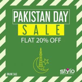 Stylo Shoes Pakistan Day Sale! FLAT 20% off from 21st – 23rd March 2020 | WhatsOnSale