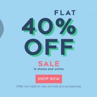 Almas Summer Clearance Sale! Flat 40% off, valid instores and online